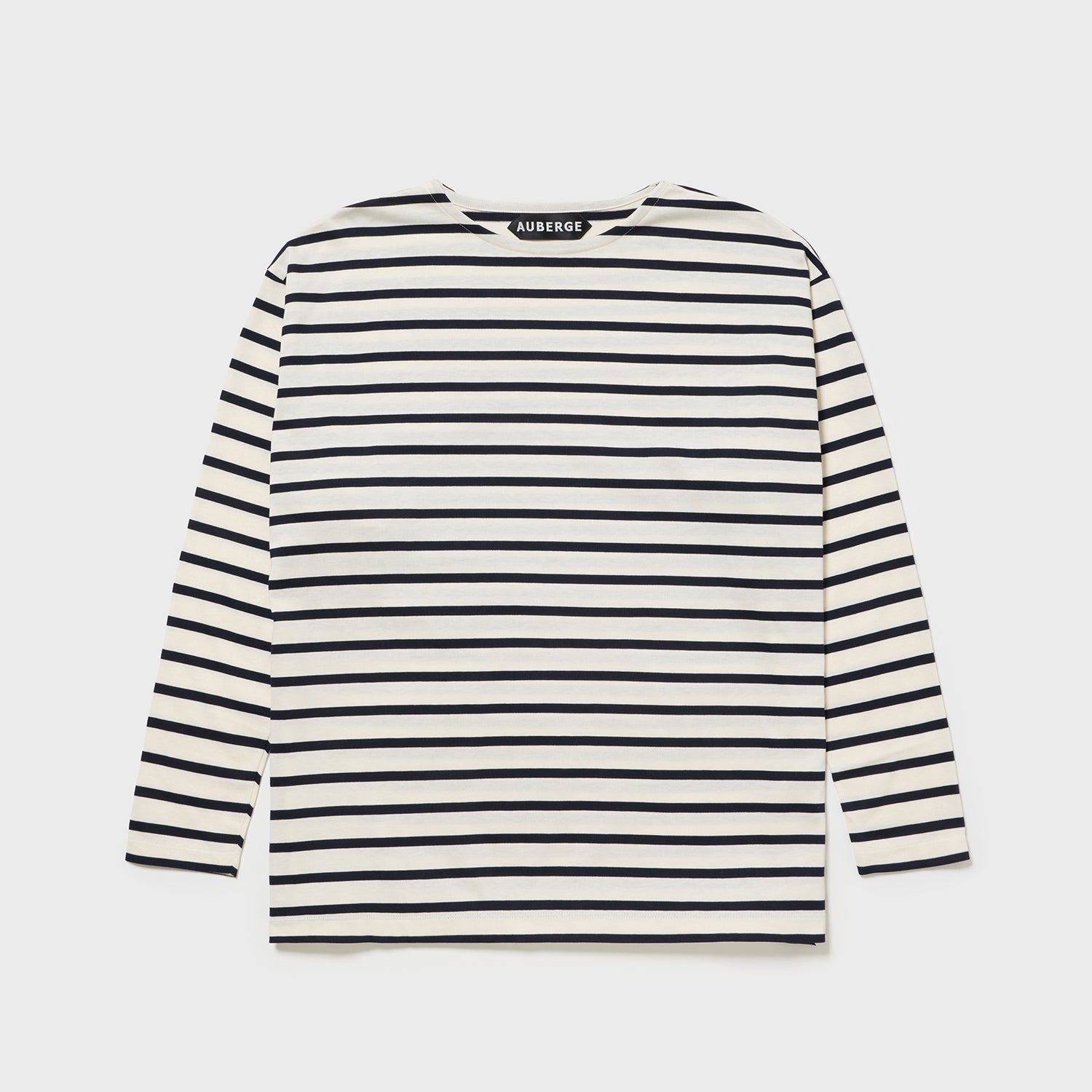 COCO】ペールベージュ × ダークネイビーライン – auberge.shop