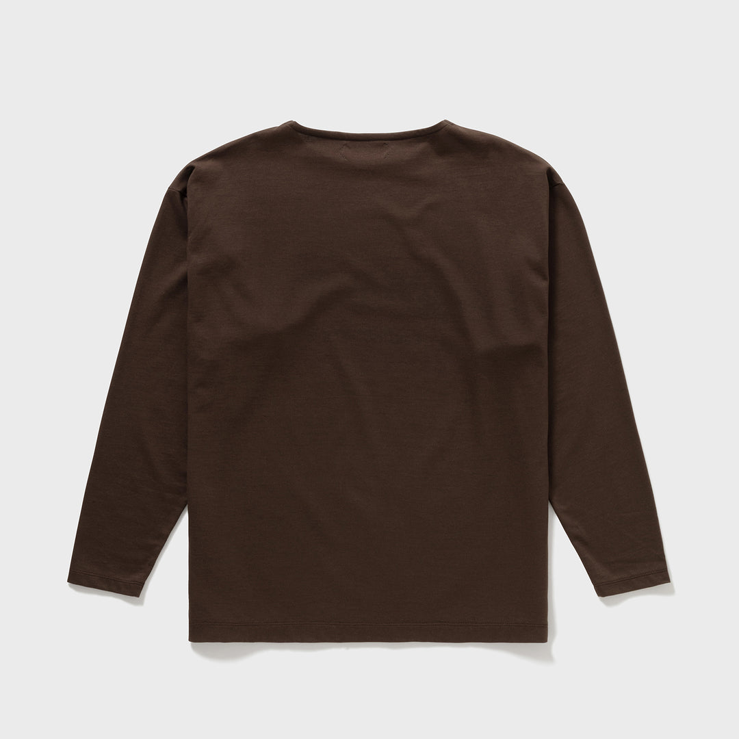 AUBERGE BONHEUR 長袖カットソー ECRU 44 2025秋冬【BONHEURⅡ】ボヌールロングスリーブTシャツ – auberge