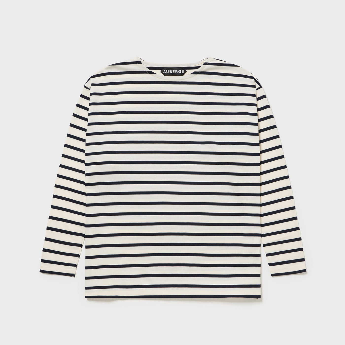 COCO】ペールベージュ × ダークネイビーライン – auberge.shop