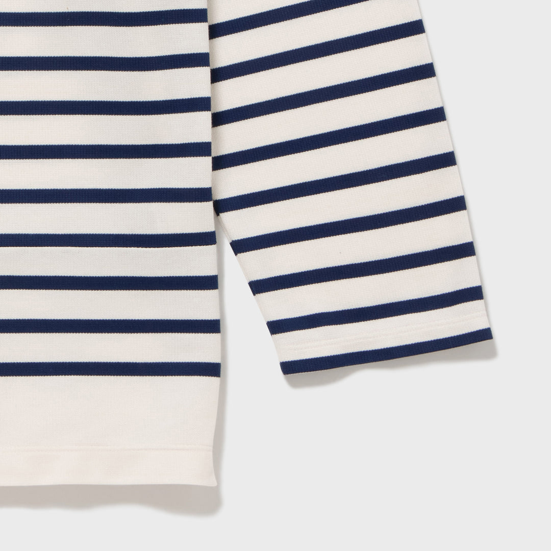 【新品・未使用】AUBERGE PICASSO 白/青 38 海島綿バスクシャツ PICASSO】海島綿バスクシャツ – auberge.shop